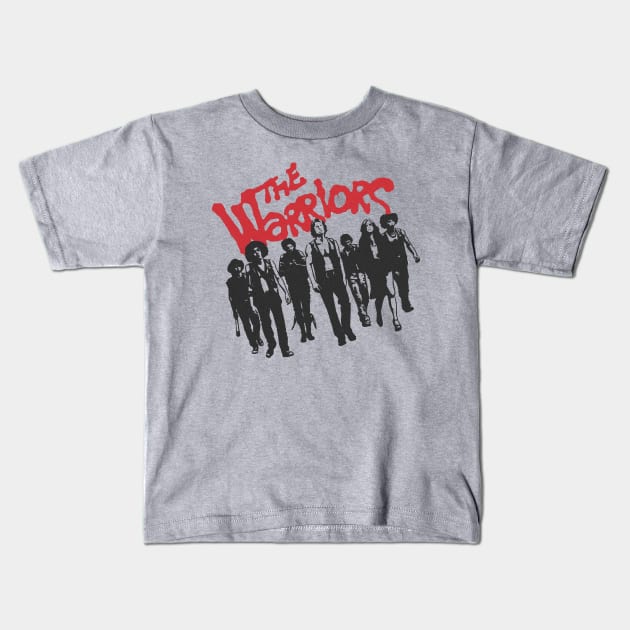 The Warriors Kids T-Shirt by Vector-Planet